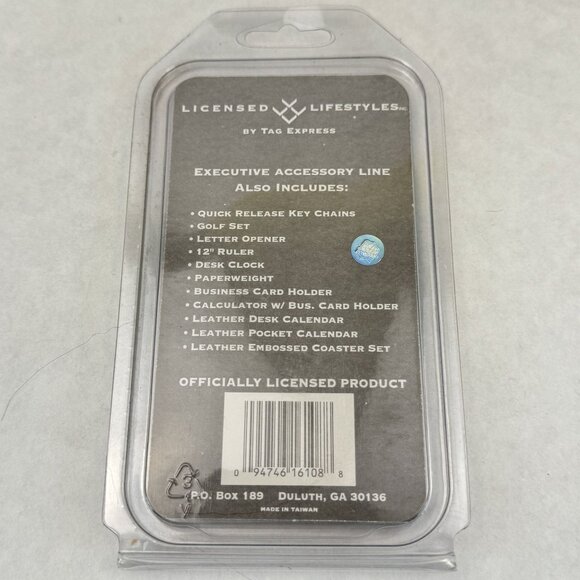 Chicago Bears Money Clip 24Kt Gold Plated Solid Brass NFL by Tag Express NEW - Picture 3 of 5